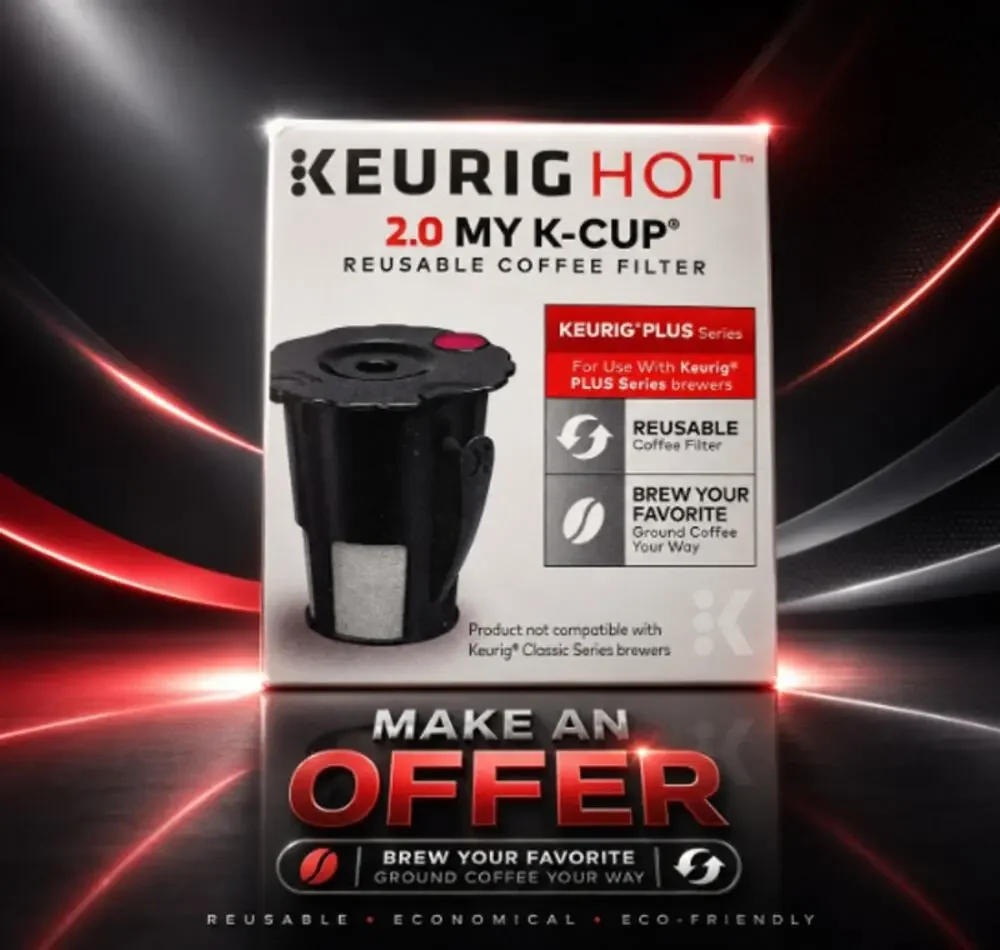 Keurig My K-Cup Reusable Coffee Filter Hot 2.0 Plus Series OEM NEW K- Cup Pod